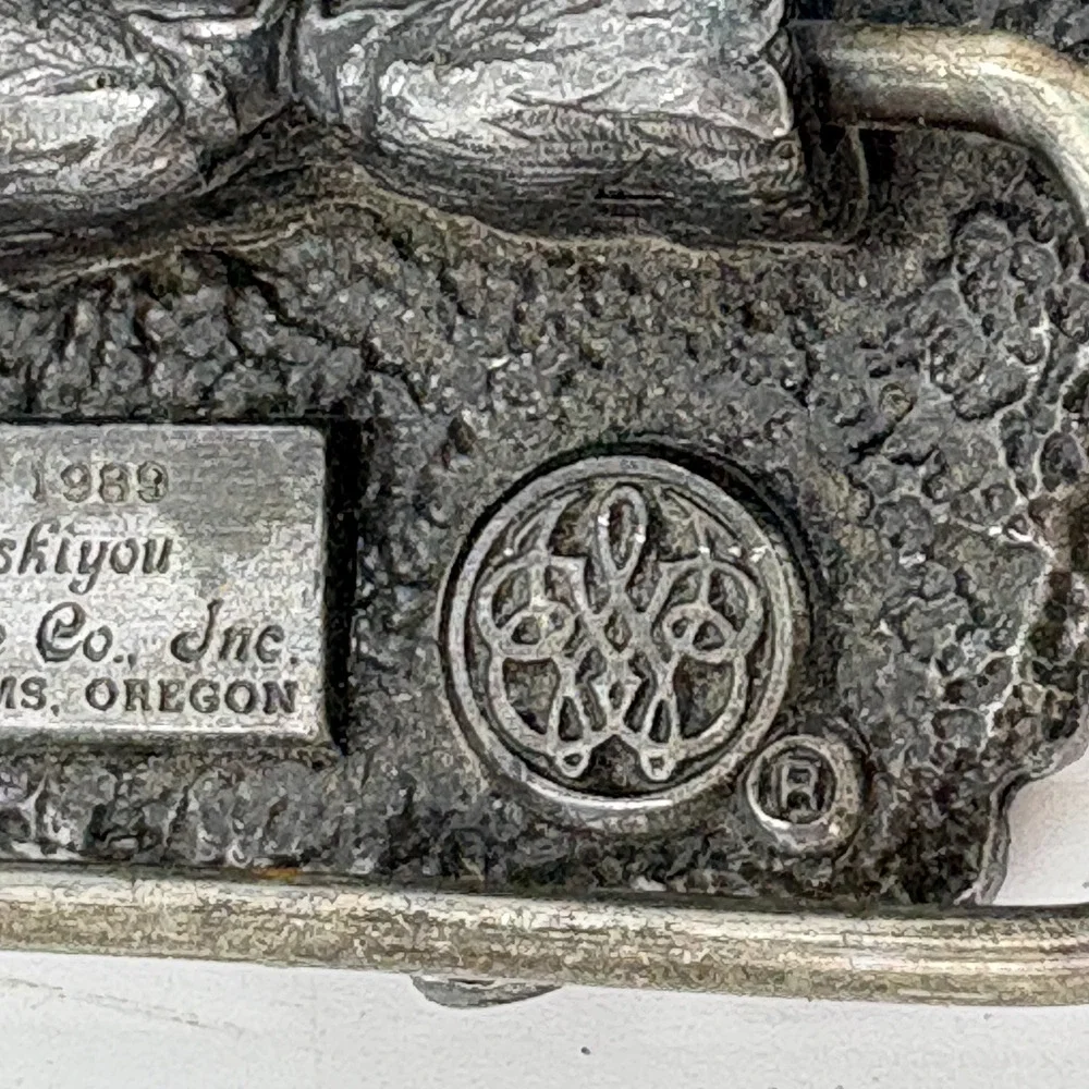 Harley-Davidson Belt Buckle Harmony Design B-88 Born In The USA Eagle Flag
